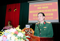 Trường Trung cấp Kỹ thuật Tăng thiết giáp tổ chức nghiên cứu, học tập, tuyên truyền, triển khai thực hiện Nghị quyết Đại hội XIV của Đảng