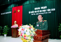 Trường Trung cấp Kỹ thuật Tăng thiết giáp tổ chức tập huấn cán bộ giai đoạn 1 năm 2026