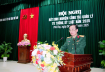 Trường Trung cấp Kỹ thuật Tăng thiết giáp tổ chức Hội nghị rút kinh nghiệm công tác quản lý tư tưởng, kỷ luật năm 2025