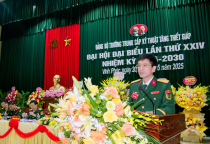 Đại hội đại biểu Đảng bộ Trường Trung cấp Kỹ thuật Tăng thiết giáp lần thứ XXIV thành công tốt đẹp