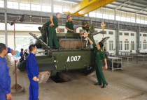 Nghiệm thu 02 xe tăng T-54 tại Xưởng X32