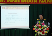 Cục Hậu cần - Kỹ thuật tập huấn nghiệp vụ CTĐ, CTCT năm 2025