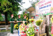 Trường Trung cấp Kỹ thuật Tăng thiết giáp tổ chức các hoạt động tri ân nhân kỷ niệm ngày Thương binh - Liệt sĩ 