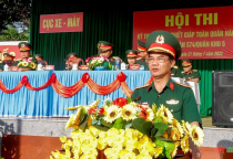 Hội thi Kỹ thuật Tăng thiết giáp toàn quân tại Lữ đoàn Tăng thiết giáp 574