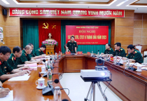 Binh chủng Tăng thiết giáp tổ chức Hội nghị  sơ kết Công tác Đảng, Công tác Chính trị 6 tháng đầu năm 2023