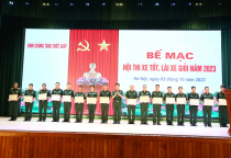 Bế mạc Hội thi xe tốt, lái xe giỏi cấp Binh chủng năm 2023