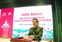 Cục Chính trị tổ chức Hội nghị nghiên cứu, học tập, quán triệt Nghị quyết lần thứ Tám Ban chấp hành Trung ương Đảng khóa XIII