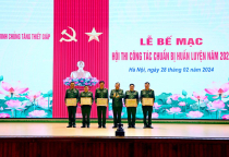 Bế mạc Hội thi công tác chuẩn bị huấn luyện năm 2024