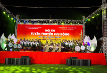 Lữ đoàn xe tăng 201 đăng cai Hội thi Tuyên truyền lưu động kỷ niệm 70 năm Chiến thắng Điện Biên Phủ