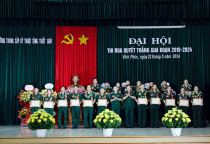 Trường Trung cấp Kỹ thuật Tăng thiết giáp tổ chức thành công Đại hội thi đua Quyết thắng giai đoạn 2019 - 2024