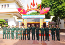 BINH CHỦNG TĂNG THIẾT GIÁP TỔ CHỨC CHẤM THI “DOANH TRẠI CHÍNH QUY, XANH, SẠCH, ĐẸP” TẠI LỮ ĐOÀN TTG 202