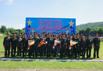 Lễ xuất quân Đội tuyển bắn súng quân dụng tham gia Hội thao bắn súng quân dụng toàn quân