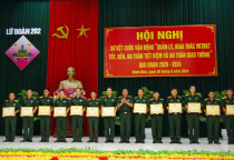 Lữ đoàn 202 sơ kết Cuộc vận động “Quản lý, khai thác VKTBKT tốt, bền,  an toàn tiết kiệm và an toàn giao thông” giai đoạn 2020 - 2024