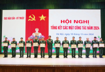 Cục Hậu cần - Kỹ thuật tổ chức tổng kết các mặt công tác năm 2024