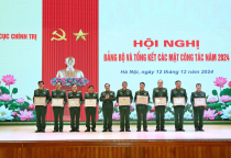 Cục Chính trị tổ chức Hội nghị Đảng bộ  và tổng kết các mặt công tác năm 2024