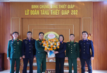 Lữ đoàn TTG 202 đón nhận nhiều tình cảm của cấp ủy, chính quyền địa phương, lực lượng vũ trang, cơ quan Nhà nước nhân dịp kỷ niệm 80 năm Ngày thành lập QĐND Việt Nam, 35 năm Ngày Hội QPTD