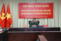 Tham gia Hội nghị trực tuyến toàn quốc về đột phá phát triển khoa học, công nghệ, đổi mới sáng tạo và chuyển đổi số quốc gia