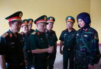 Tổng Cục Chính trị Quân đội nhân dân Việt Nam kiểm tra, nắm tình hình hoạt động công tác đảng, công tác chính trị và một số nội dung quân sự 6 tháng đầu năm 2026 tại Lữ đoàn TTG 202