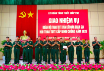 Lữ đoàn Tăng thiết giáp 202 giao nhiệm vụ cho Đoàn Hội thao quyết tâm dành thành tích cao