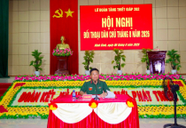 Lữ đoàn Tăng thiết giáp 202 Tổ chức Hội nghị đối thoại dân chủ tháng 8 năm 2026