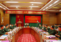 Nghiệm thu đề tài khoa học NTQS cấp Bộ Quốc phòng “Nghệ thuật sử dụng lực lượng Tăng thiết giáp tác chiến phản công chiến lược trong chiến tranh bảo vệ Tổ quốc”
