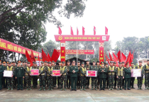 BINH CHỦNG TĂNG THIẾT GIÁP KIỂM TRA VÀ CHÚC TẾT ĐOÀN HỘI THAO CÔNG BINH TOÀN QUÂN NĂM 2026