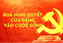 Tờ gấp tuyên truyền kết quả Đại hội XIV của Đảng