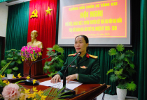 Hội Phụ Nữ Xưởng Sửa Chữa Xe Tăng  X32 Tổ Chức Hội Nghị Thông Báo Kết Quả Đại Hội Đại Biểu Phụ Nữ Quân Đội Lần Thứ VIII (2025 – 2030)