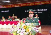 Xưởng Sửa Chữa Xe Tăng X32  Tổ Chức Lễ Ra Quân Huấn Luyện Năm 2026