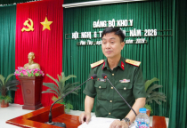 Đảng bộ Kho Y tổ chức hội nghị 6 tháng đầu năm 2026