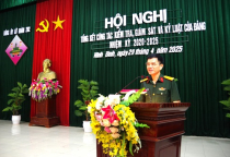 Đảng ủy Lữ đoàn 202 tổng kết công tác kiểm tra, giám sát và kỷ luật của Đảng nhiệm kỳ 2020 – 2025