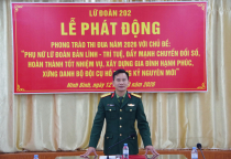 Hội phụ nữ Lữ đoàn TTG 202 phát động phong trào thi đua năm 2026
