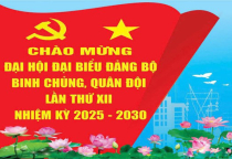 Công tác chuẩn bị Đại hội Đại biểu Đảng bộ Binh chủng lần thứ XII, nhiệm kỳ 2025 - 2030 được triển khai khẩn trương, chu đáo