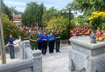 Lữ đoàn xe tăng 201 tích cực tham gia các hoạt động "Uống nước nhớ nguồn - đền ơn đáp nghĩa" 
