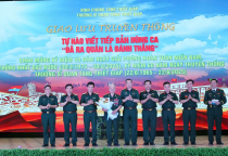 Trường Sĩ quan Tăng thiết giáp tổ chức giao lưu truyền thống  “Tự hào viết tiếp bản hùng ca Đã ra quân là đánh thắng”