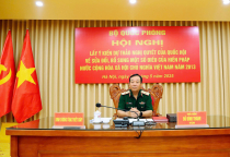 Tham gia Hội nghị trực tuyến lấy ý kiến dự thảo Nghị quyết của Quốc hội về sửa đổi, bổ sung một số điều của Hiến pháp Nước CHXHCN Việt Nam năm 2013