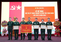 Đạt giải Nhì toàn Đoàn, giải Nhất cá nhân toàn năng tại Hội thi Kỹ thuật nghiệp vụ mật mã toàn quân năm 2025