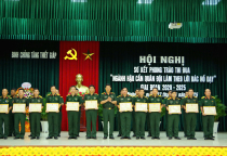 Binh chủng Tăng thiết giáp tổ chức Hội nghị sơ kết phong trào thi đua "Ngành Hậu cần Quân đội làm theo lời Bác Hồ dạy" giai đoạn 2020-2025