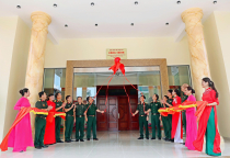 Gắn biển công trình, Khai trương sân bóng đá mini  và tổ chức giao lưu thi đấu thể thao  chào mừng Đại hội Đại biểu Đảng bộ Binh chủng lần thứ XII