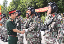 Thủ trưởng Bộ Tư lệnh thăm, kiểm tra, động viên Lực lượng làm nhiệm vụ A80 