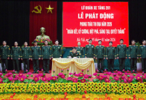 LỮ ĐOÀN 201 TỔ CHỨC PHÁT ĐỘNG PHONG TRÀO THI ĐUA NĂM 2026