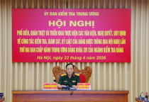 Tham gia Hội nghị trực tuyến phổ biến, quán triệt, triển khai thực hiện các văn kiện, nghị quyết, quy định về công tác kiểm tra, giám sát, kỷ luật của Đảng được thông qua Hội nghị lần thứ Hai Ban Chấp hành Trung ương Đảng khóa XIV của ngành Kiểm tra Đảng