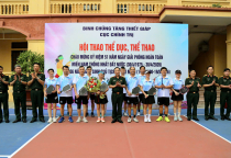 Cục Chính trị tổ chức Hội thao Thể dục thể thao và ra mắt Câu lạc bộ Pickleball