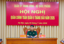 Tham dự Hội nghị quân chính toàn quân 6 tháng đầu năm 2026