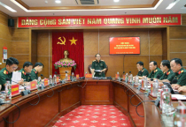 Ủy ban Kiểm tra Quân ủy Trung ương nắm tình hình tại  Đảng ủy Binh chủng Tăng thiết giáp