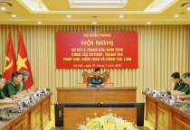 Tham dự Hội nghị trực tuyến Sơ kết 6 tháng đầu năm 2026 công tác Tư pháp, Thanh tra, Pháp chế, Kiểm toán và công tác 1389