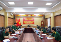 Hội đồng khoa học đánh giá, nghiệm thu đề tài KHXH&NVQS cấp Tổng cục Chính trị năm 2025 tại Trường Sĩ quan tăng thiết giáp