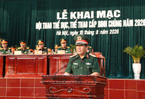 Binh chủng Tăng thiết giáp tổ chức Hội thao Thể dục thể thao