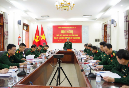 Đảng ủy Xưởng sửa chữa Tăng thiết giáp 32  ra nghị quyết lãnh đạo thực hiện nhiệm vụ tháng 4/2026