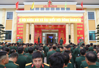 Cử tri Binh chủng Tăng thiết giáp tham gia bầu cử đại biểu Quốc hội khóa XVI và đại biểu Hội đồng nhân dân các cấp nhiệm kỳ 2026 - 2031  